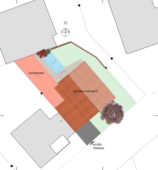 plan de masse projet